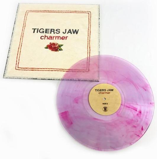 TIGERS JAW 'CHARMER' LP - CLEAR PINK