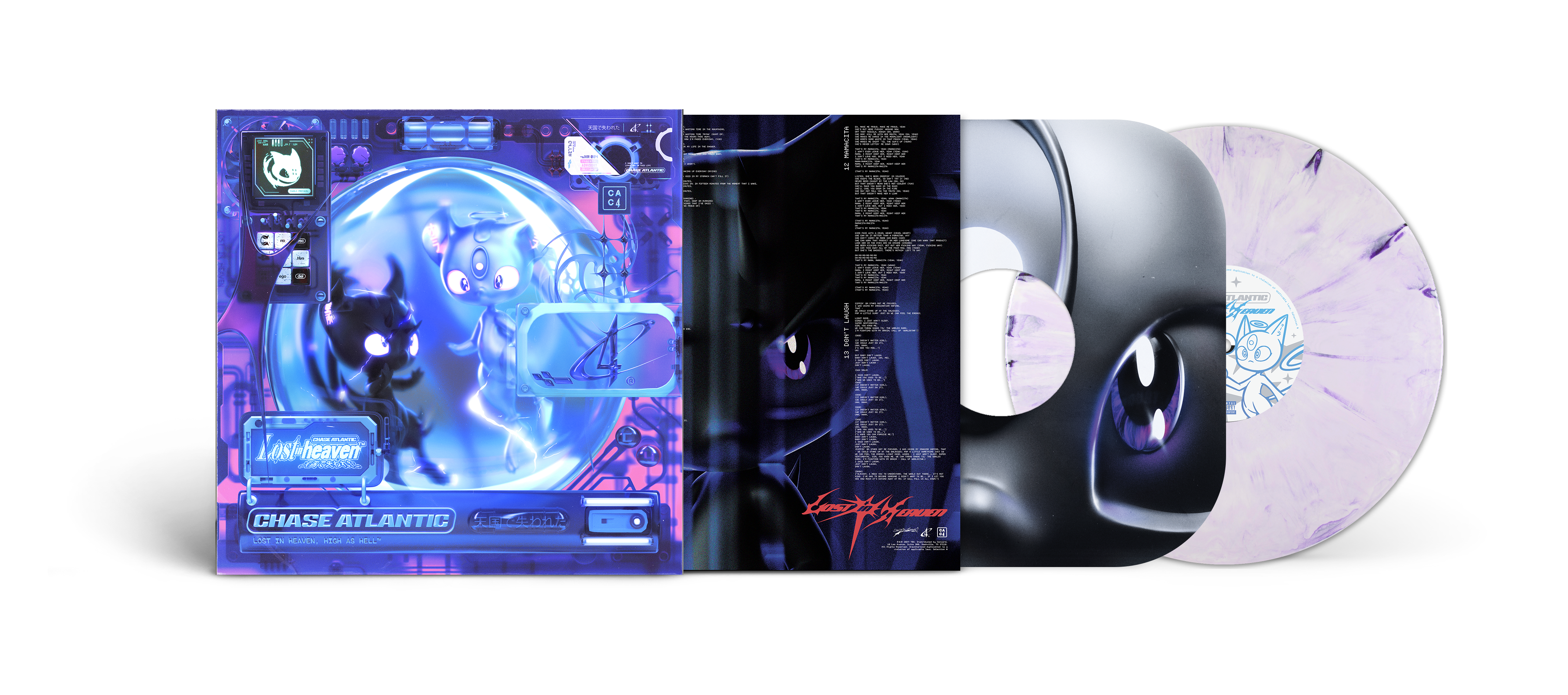 CHASE ATLANTIC ‘LOST IN HEAVEN’ LP + CHASE ATLANTIC x ALTERNATIVE PRESS COLLECTOR'S ZINE - EXCLUSIVE - LTD. 500 - VARIOUS COLORS