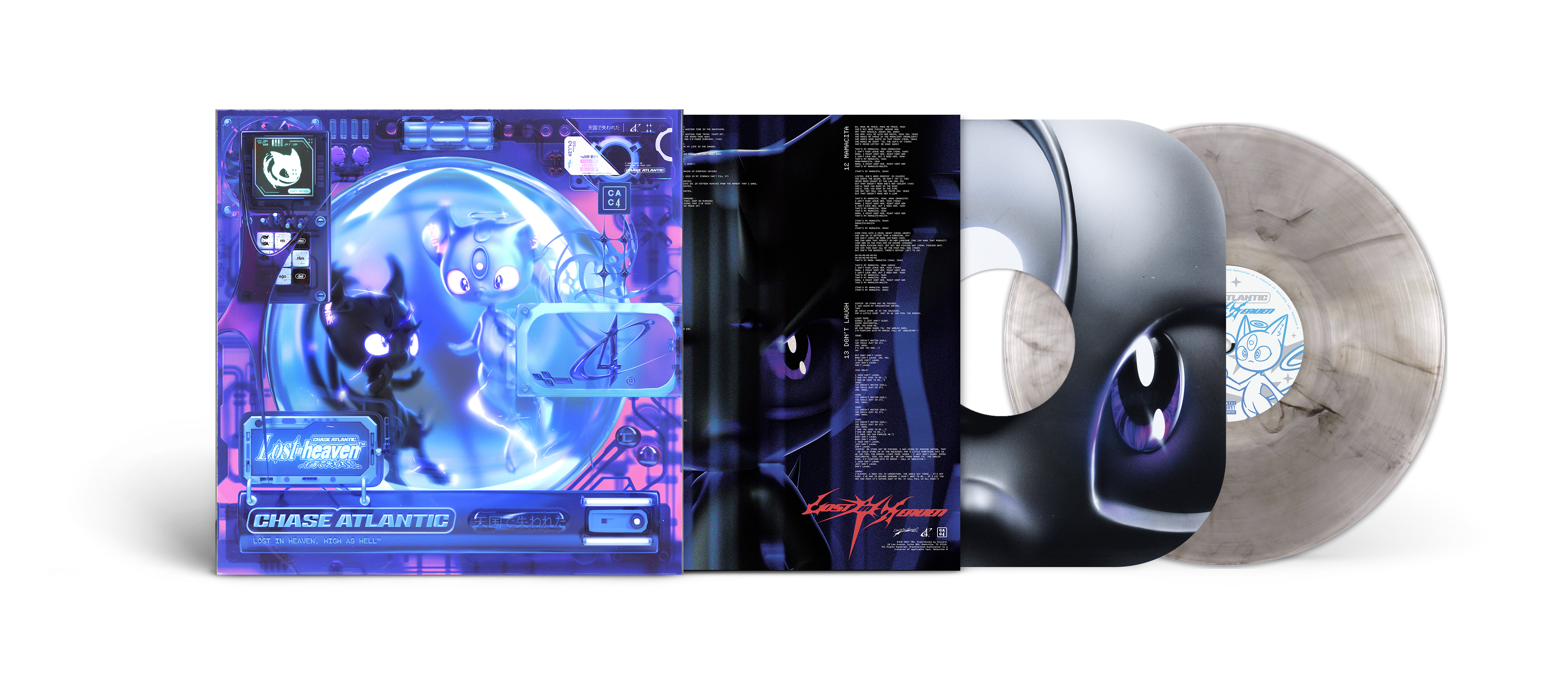 CHASE ATLANTIC ‘LOST IN HEAVEN’ LP + CHASE ATLANTIC x ALTERNATIVE PRESS COLLECTOR'S ZINE - EXCLUSIVE - LTD. 500 - VARIOUS COLORS
