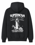 SUPERNOVA BEACH CLUB BLACK HOODIE