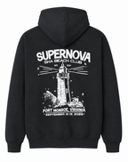 SUPERNOVA BEACH CLUB BLACK HOODIE
