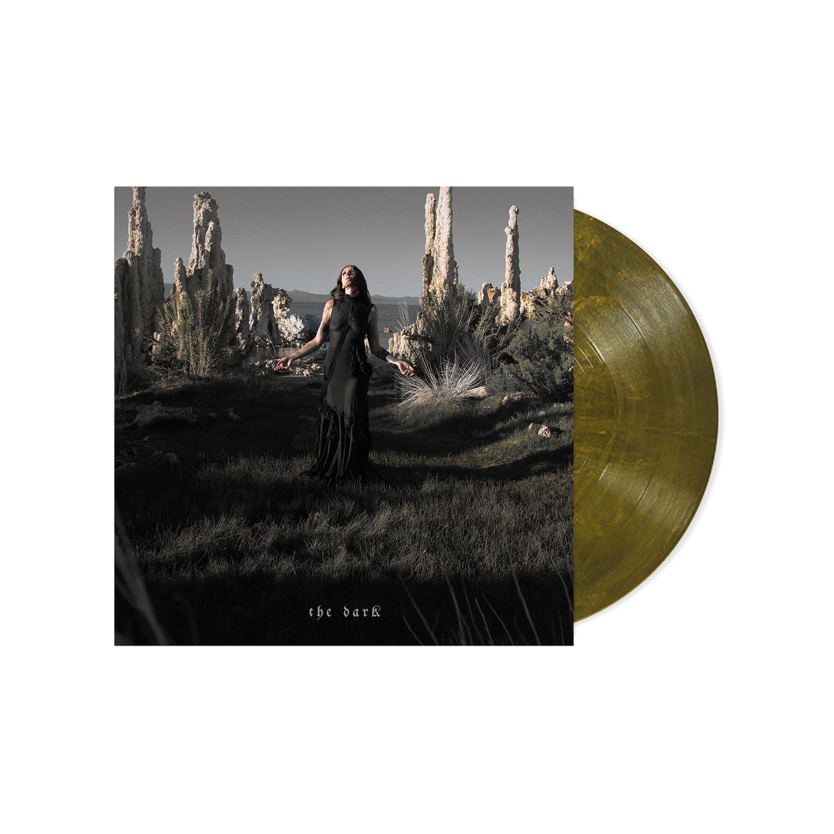 CHELSEA WOLFE ‘THE DARK’ LP (Exclusive – Limited to 500, Gold Forest Vinyl)