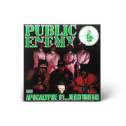 PUBLIC ENEMY - 'APOCALYPSE 91: THE ENEMY STRIKES BLACK' LP ON LIMITED EDITION TRANSLUCENT GREEN VINYL