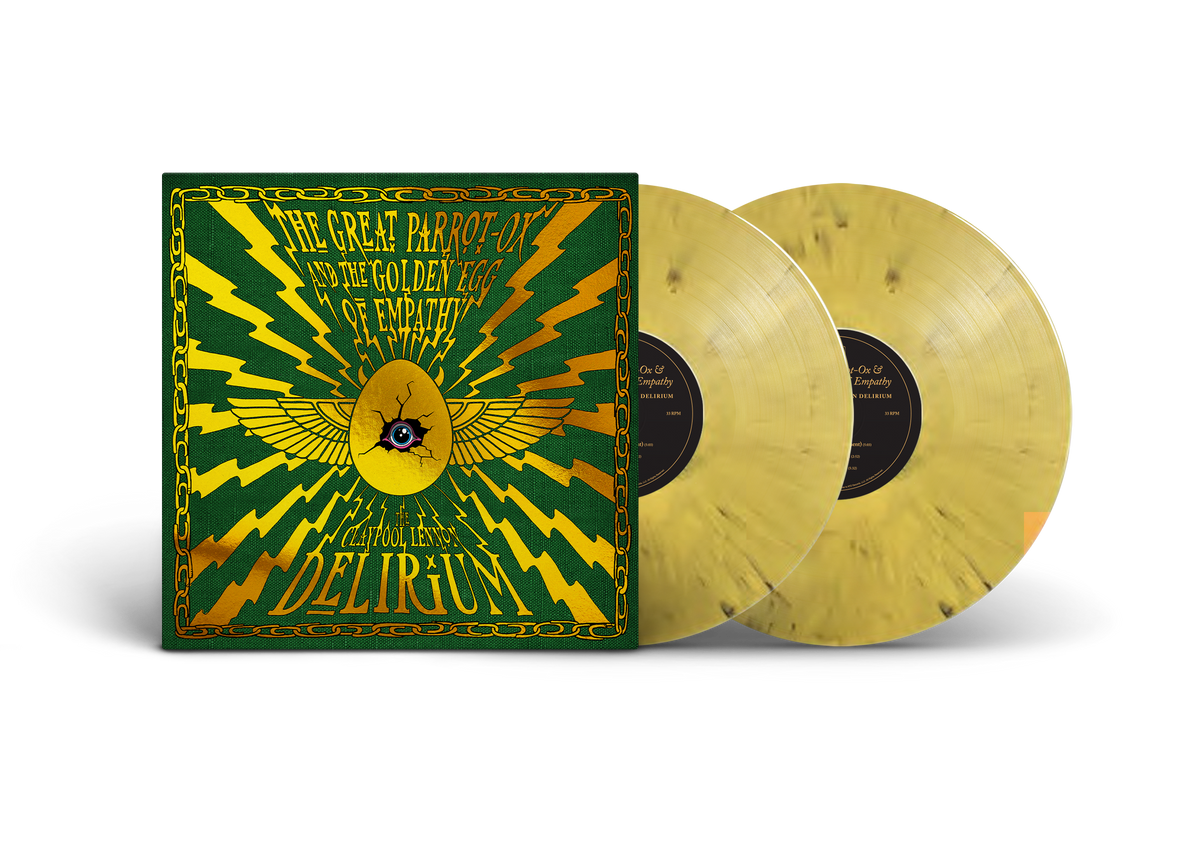 THE CLAYPOOL-LENNON DELIRIUM 'THE GREAT PARROT-OX AND THE GOLDEN EGG OF EMPATHY' 2LP - EXCLUSIVE - LTD. 500 - YELLOW JACKET