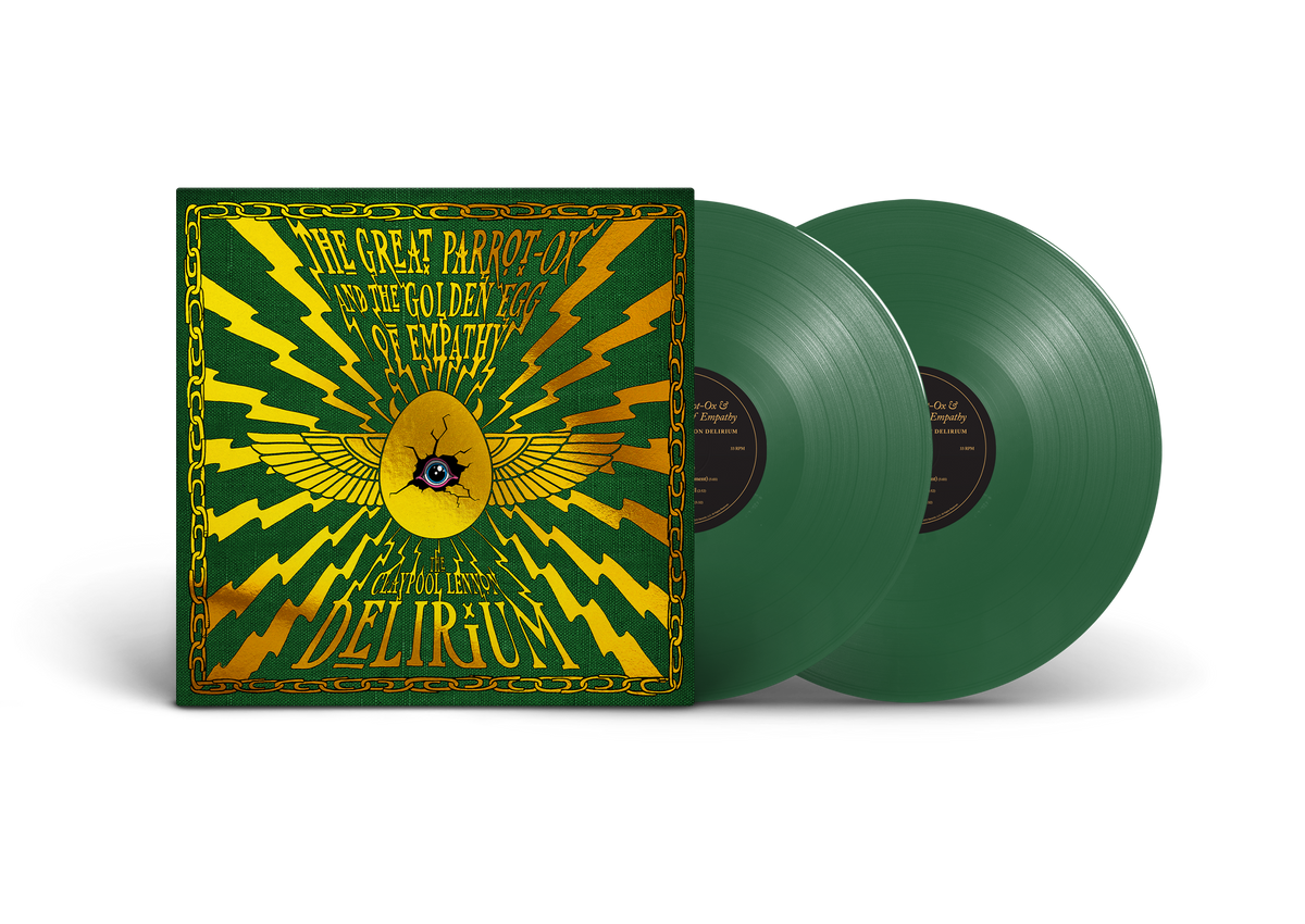 THE CLAYPOOL-LENNON DELIRIUM 'THE GREAT PARROT-OX AND THE GOLDEN EGG OF EMPATHY' 2LP - GREEN