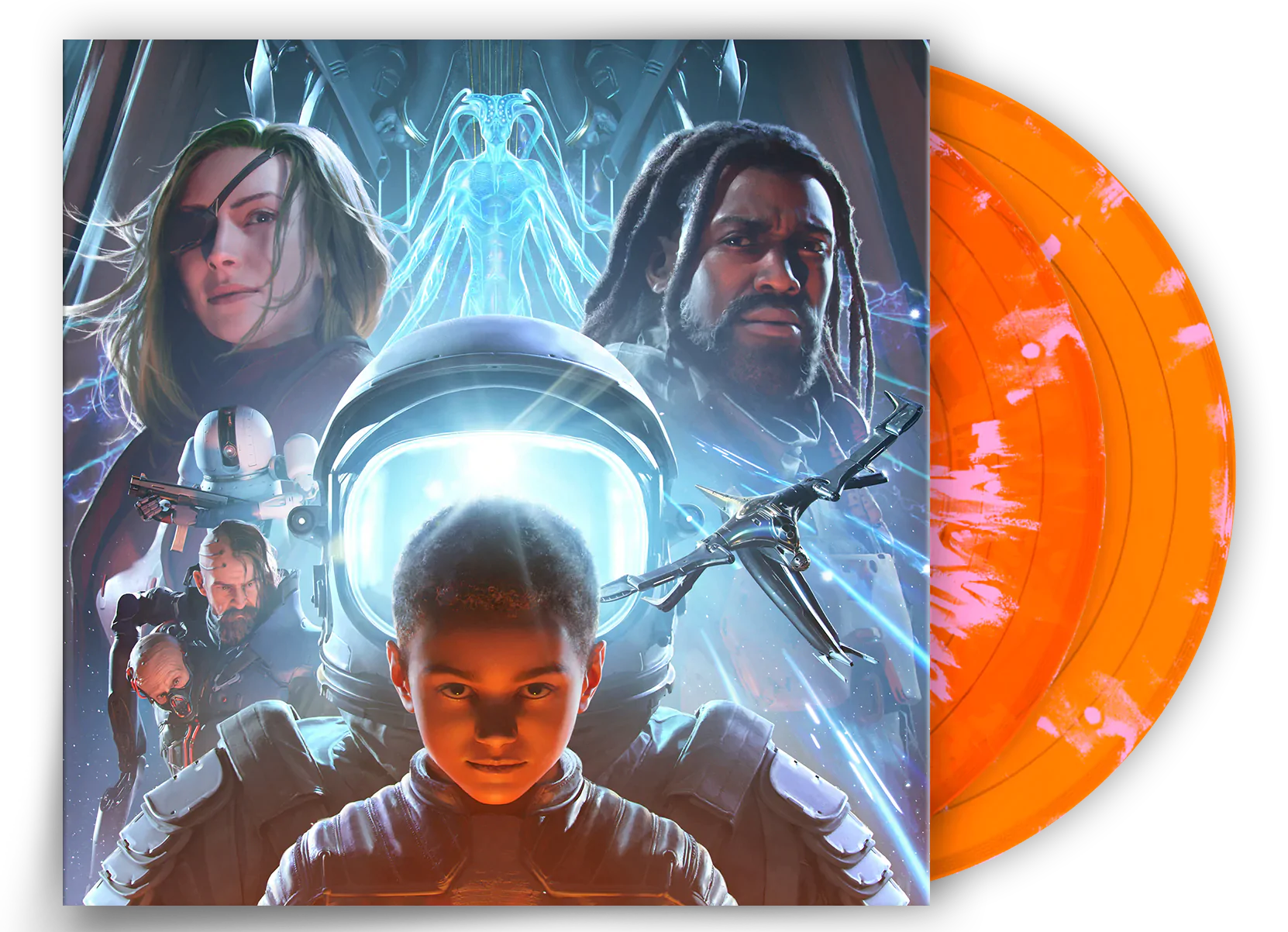 COHEED AND CAMBRIA 'VAXIS II: A WINDOW OF THE WAKING MIND' LP - EXCLUSIVE - LTD. 1000 - ORANGE/PINK/SWIRL
