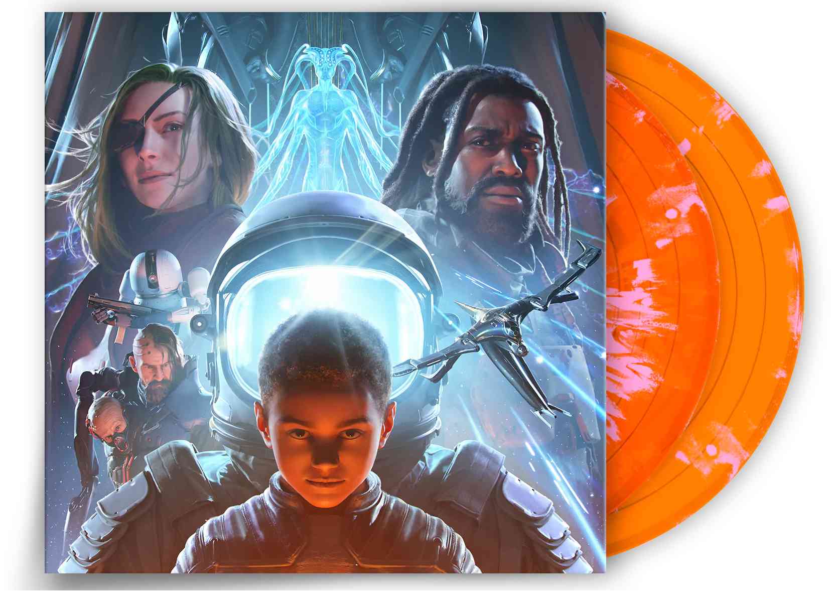 COHEED AND CAMBRIA 'VAXIS II: A WINDOW OF THE WAKING MIND' LP - EXCLUSIVE - LTD. 1000 - ORANGE/PINK/SWIRL