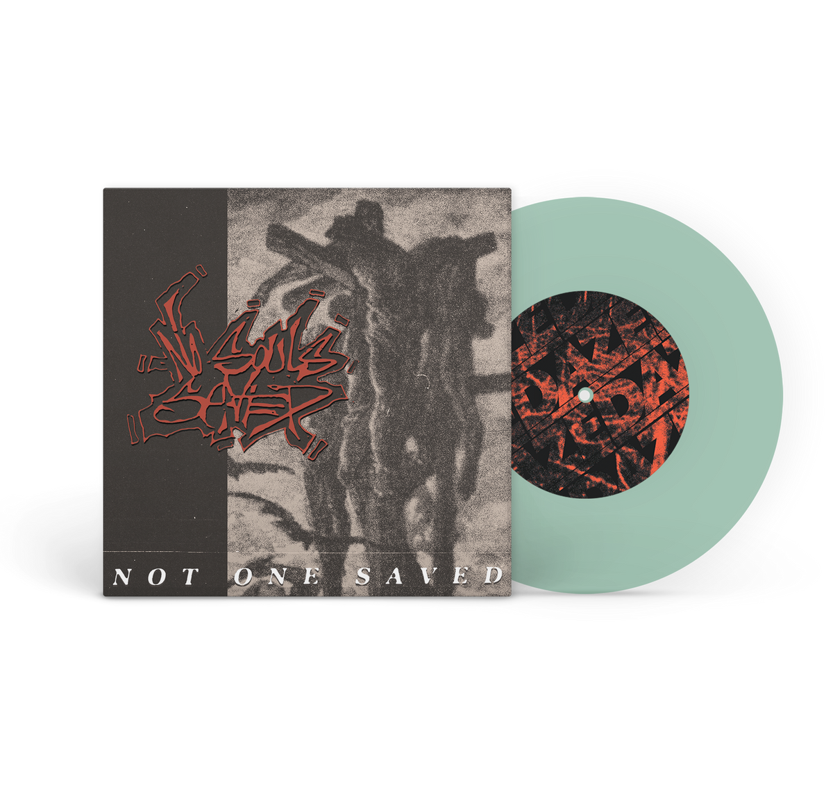 NO SOULS SAVED ‘NO ONE SAVED’ 7" LP - EXCLUSIVE - LTD. 100 - COKE BOTTLE CLEAR