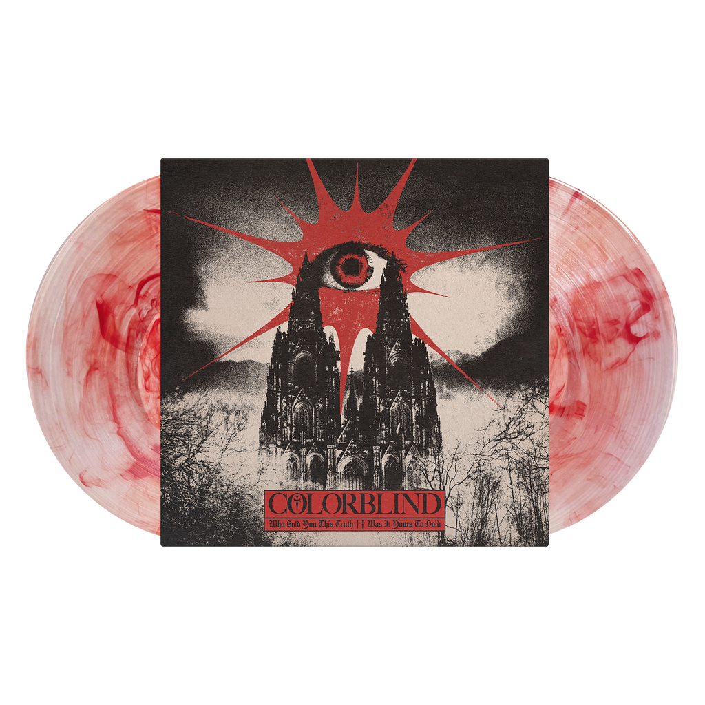 COLORBLIND 'WHO SOLD YOU THIS TRUTH ++ WAS IT YOURS TO HOLD' 2LP + SIGNED INSERT - LTD. - RED/CLEAR/MARBLE