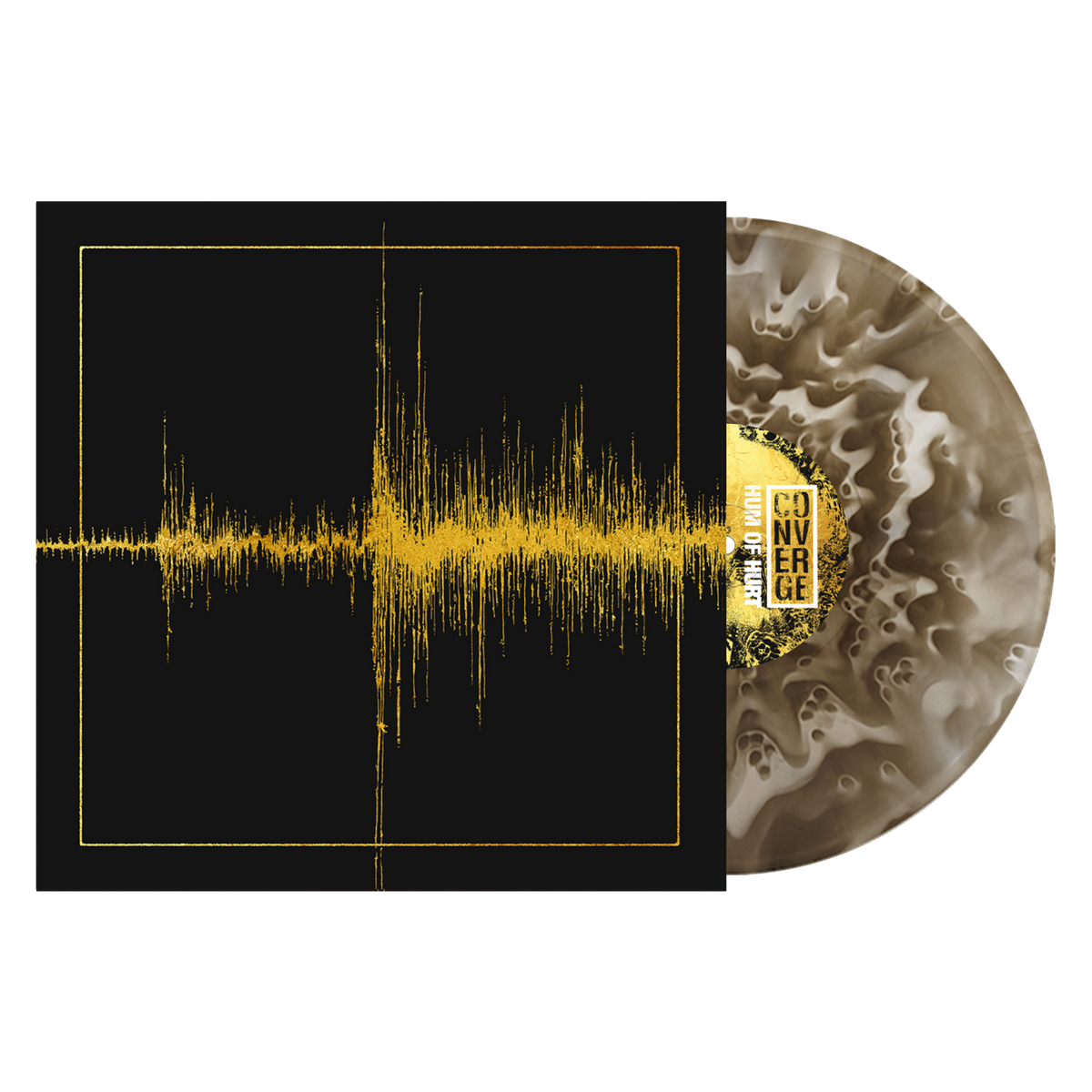 CONVERGE 'HUM OF HURT' LP + SILKSCREEN WRAP - EXCLUSIVE - LTD. 500 - GHOST