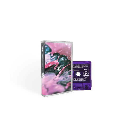 LINKIN PARK 'FROM ZERO' CASSETTE - TRANSPARENT PURPLE