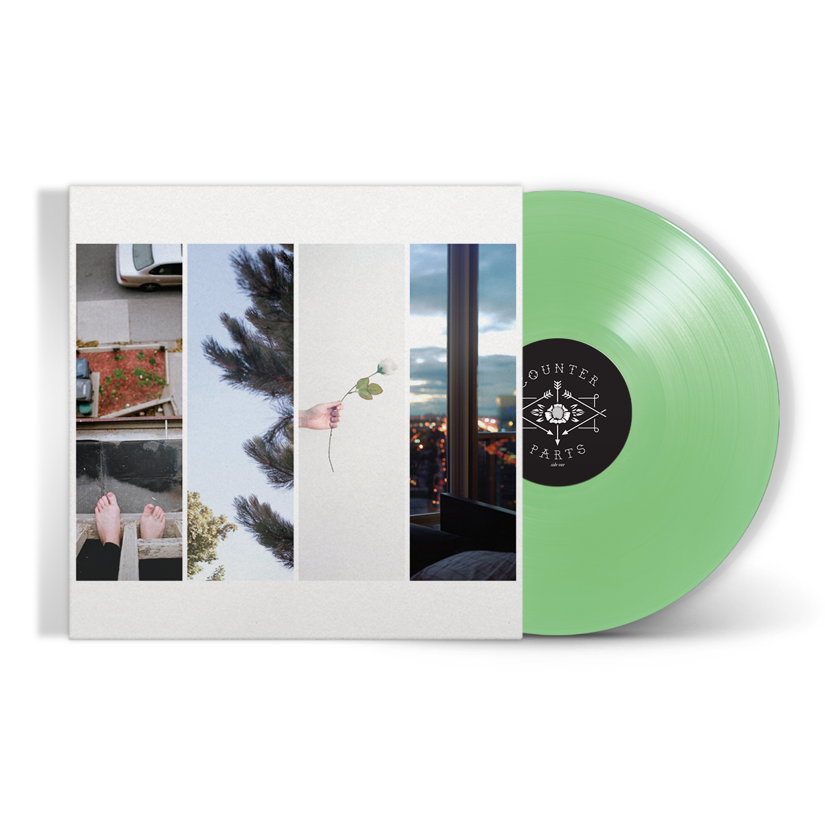 COUNTERPARTS ‘THE DIFFERENCE BETWEEN HELL AND HOME’ LP - EXCLUSIVE - LTD. 500 -  SPRING GREEN