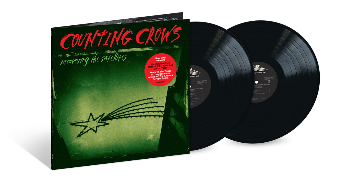 COUNTING CROWS 'RECOVERING THE SATELITES' 2LP
