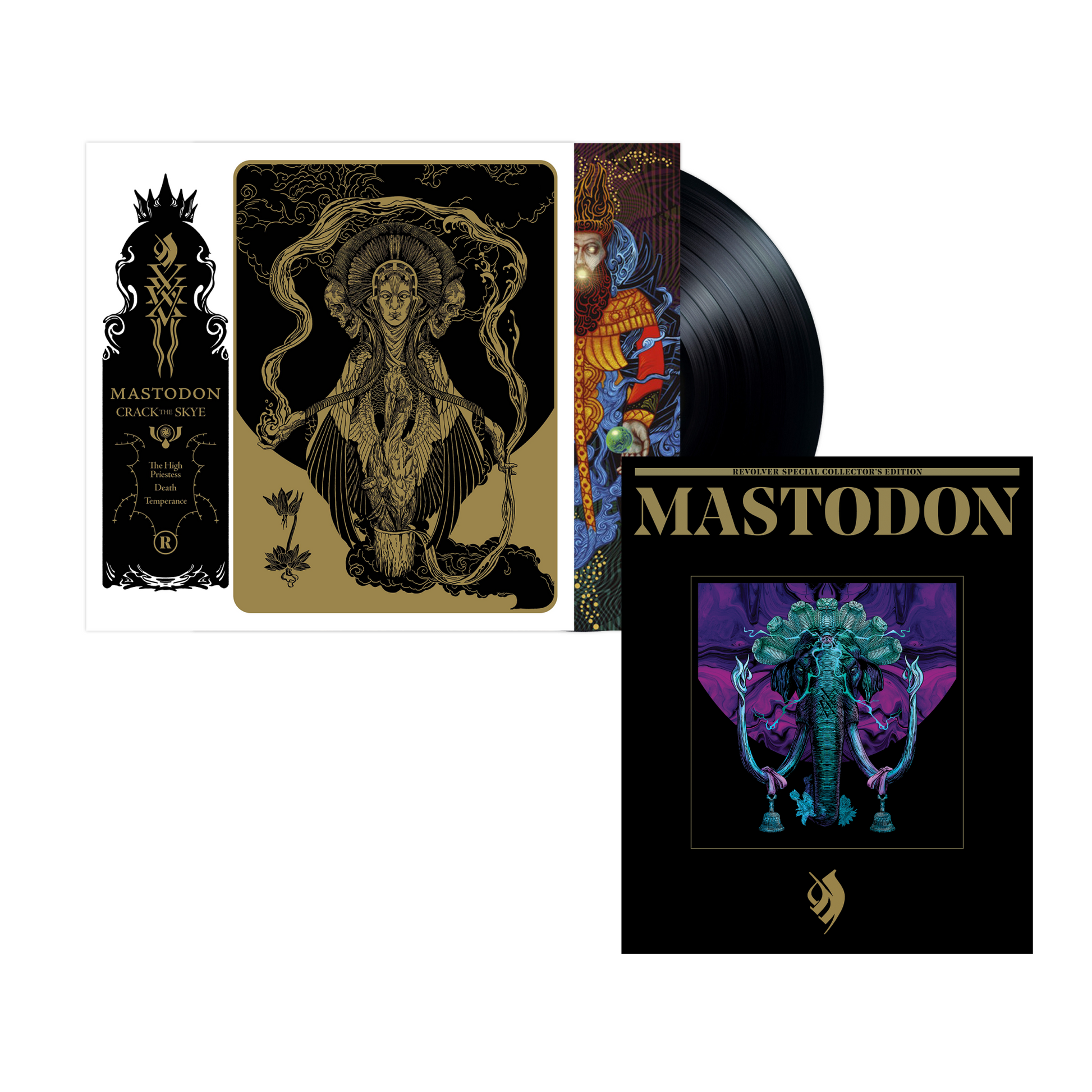 MASTODON 'CRACK THE SKYE' LP w/ SIGNED 12 MASTODON 'CRACK THE SKYE' LP w/ SIGNED 12