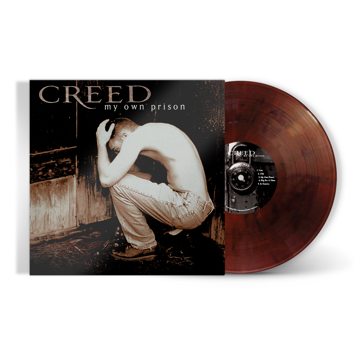 CREED 'MY OWN PRISON' 25TH ANNIVERSARY EDITION 2LP - ROOT BEER
