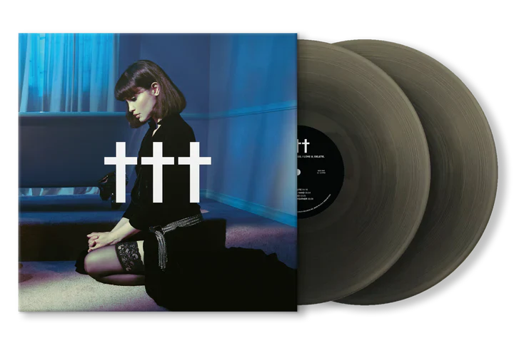 CROSSES 'GOODNIGHT, GOD BLESS, I LOVE U, DELETE.' 2LP - BLACK ICE