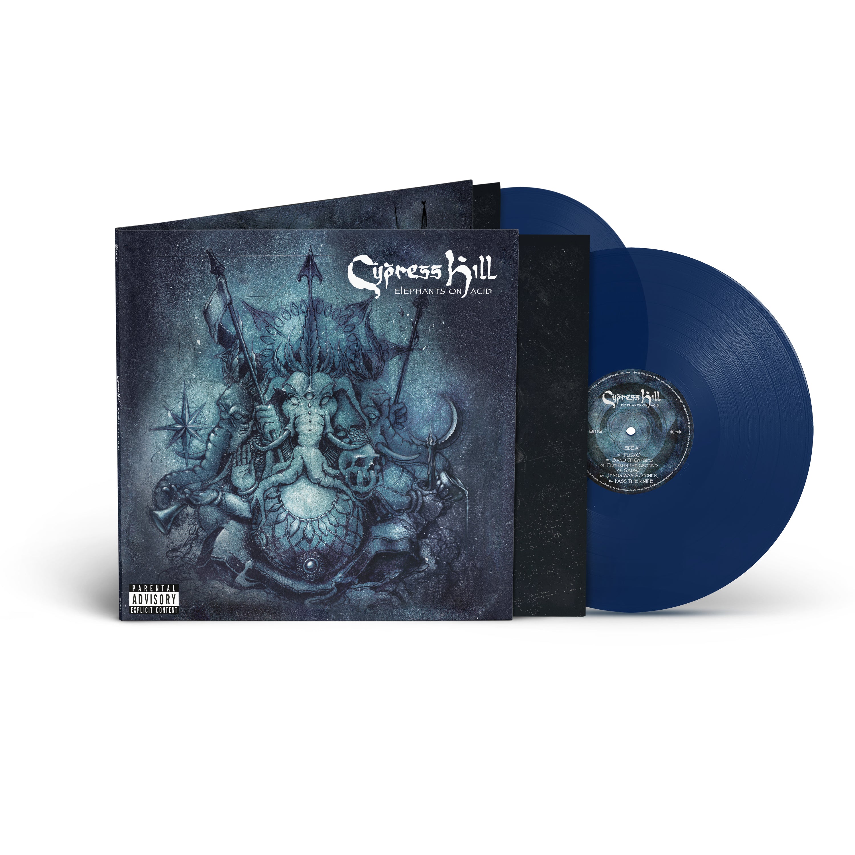 CYPRESS HILL 'ELEPHANTS ON ACID' 2LP (Translucent Blue Vinyl