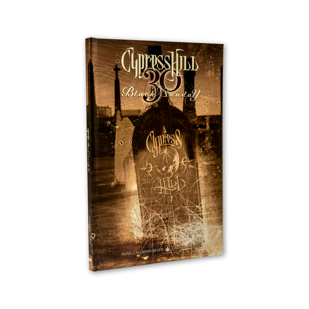 CYPRESS HILL: BLACK SUNDAY GRAPHIC NOVEL - SIGNED PLATINUM EDITION + 'CYPRESS HILL' LP & 'THE LONDON SYMPHONY ORCHESTRA: LIVE AT ROYAL ALBERT HALL' LP (Limited Edition, Translucent Green Vinyl)