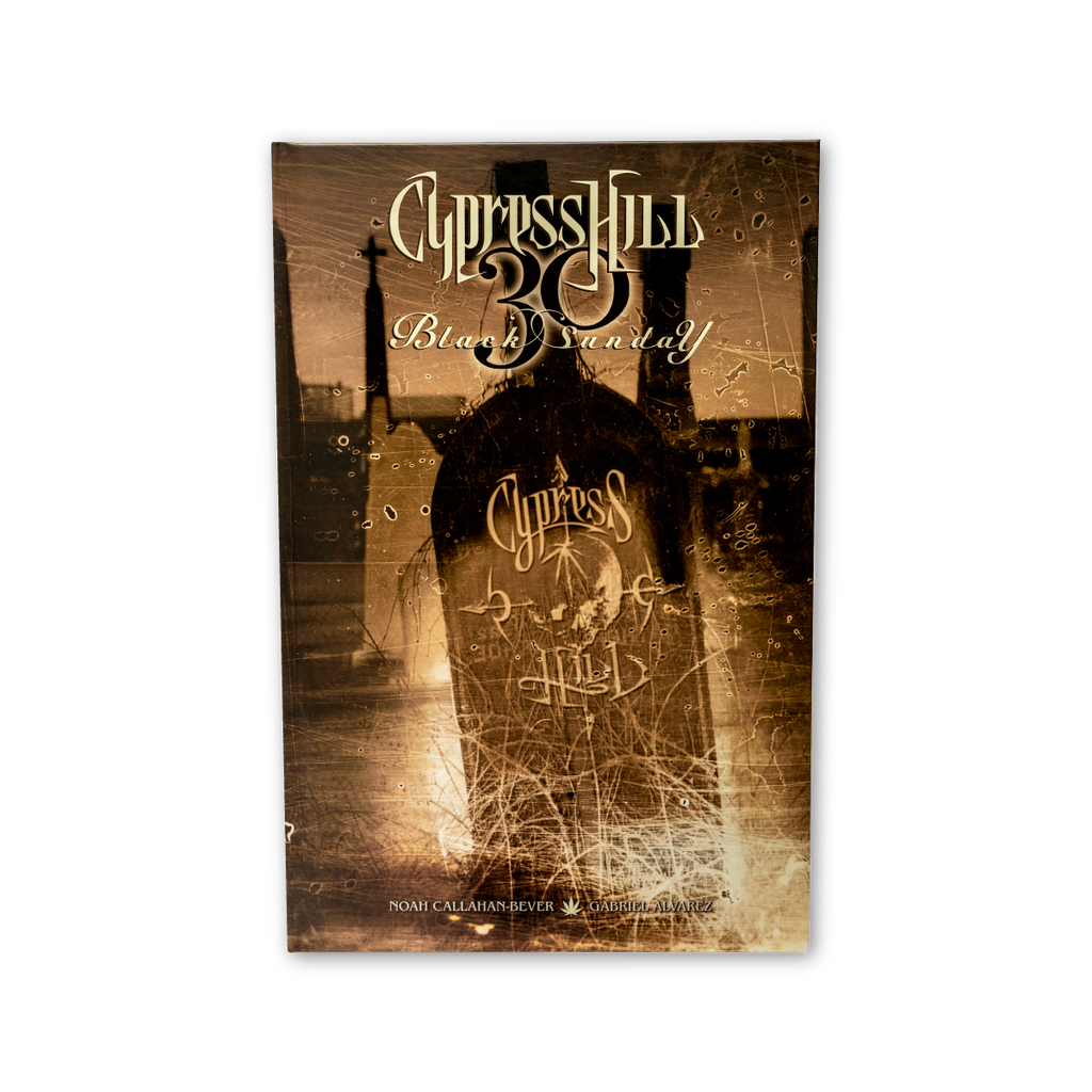 CYPRESS HILL: BLACK SUNDAY GRAPHIC NOVEL - SIGNED PLATINUM EDITION + 'CYPRESS HILL' LP & 'THE LONDON SYMPHONY ORCHESTRA: LIVE AT ROYAL ALBERT HALL' LP (Limited Edition, Translucent Green Vinyl)