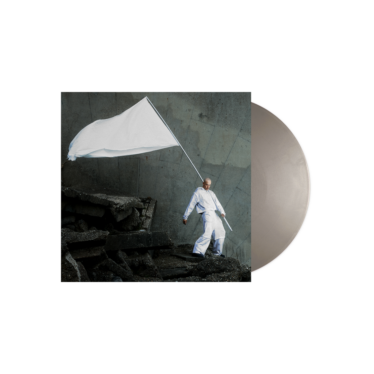 NO ENEMIES LP - OPAQUE SILVER