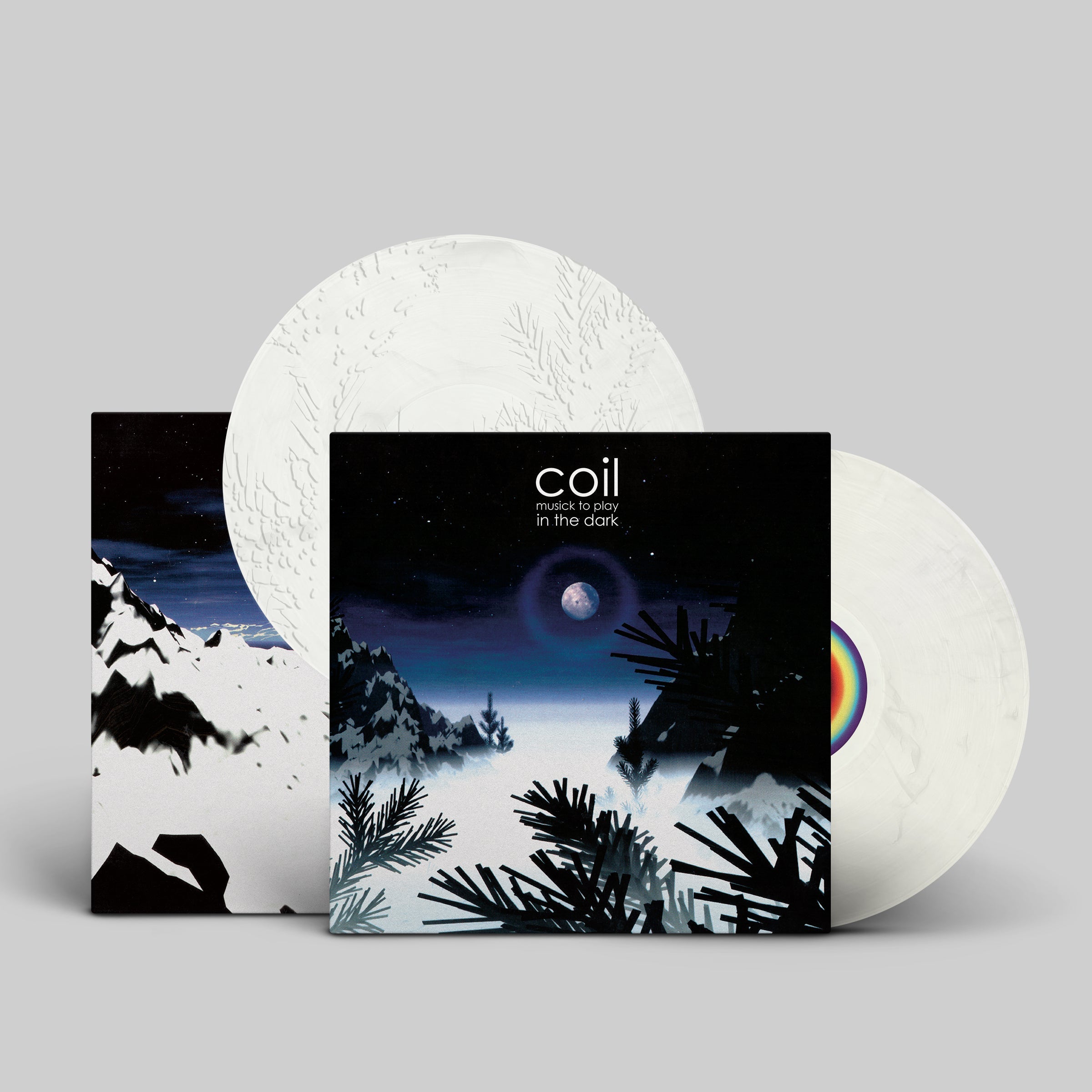 COIL 'MUSICK TO PLAY IN THE DARK' 2LP - MILKY WHITE