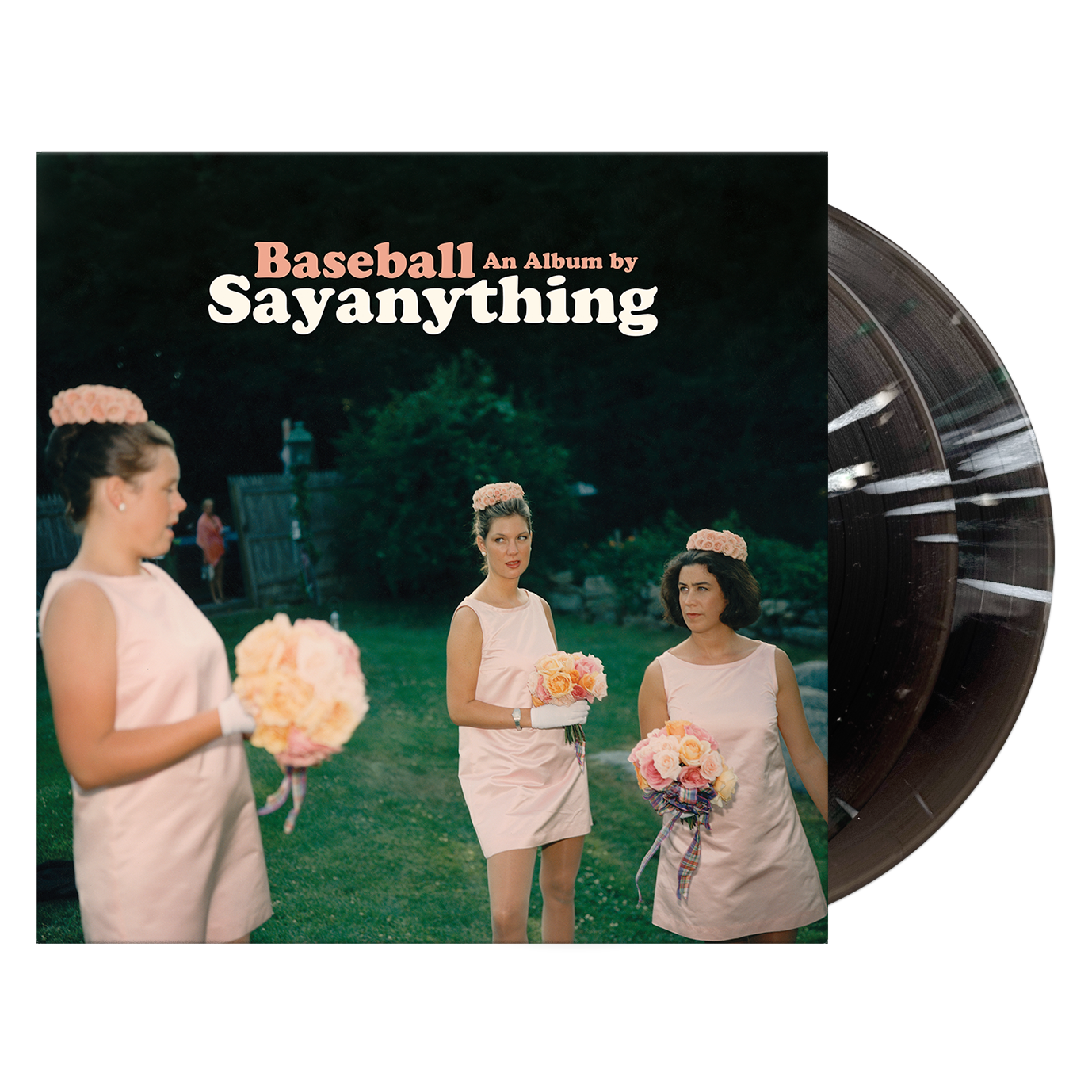 SAY ANYTHING ‘BASEBALL’ 2LP - EXCLUSIVE - LTD. 300 - BLACK ICE GHOSTLY/BONE/PINK/EVERGREEN/SPLATTER