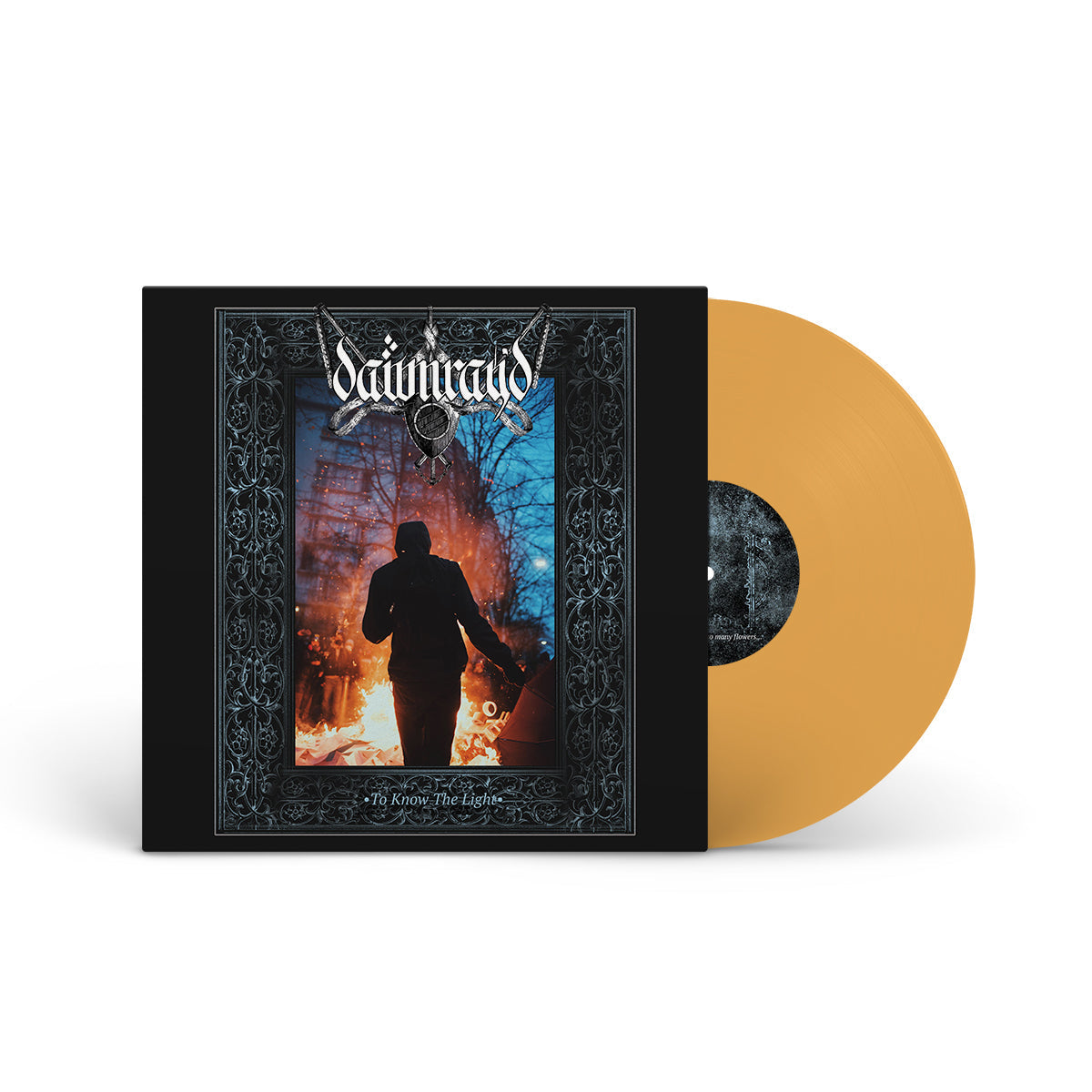 DAWN RAY'D 'TO KNOW THE LIGHT' LP - GALAXY YELLOW/ORANGE