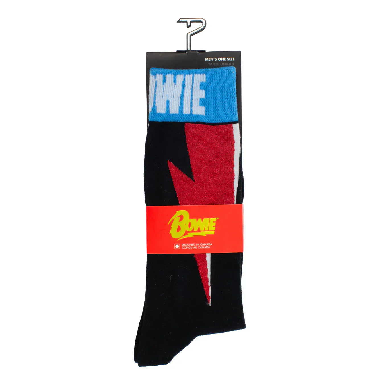 DAVID BOWIE 'RED FLASH' CREW SOCKS