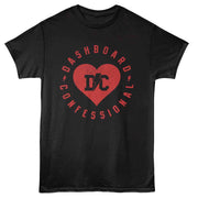 DASHBOARD CONFESSIONAL - LIGHTNING BOLT HEART SHIRT