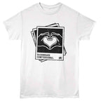 DASHBOARD CONFESSIONAL - PICTURES HAND HEART SHIRT