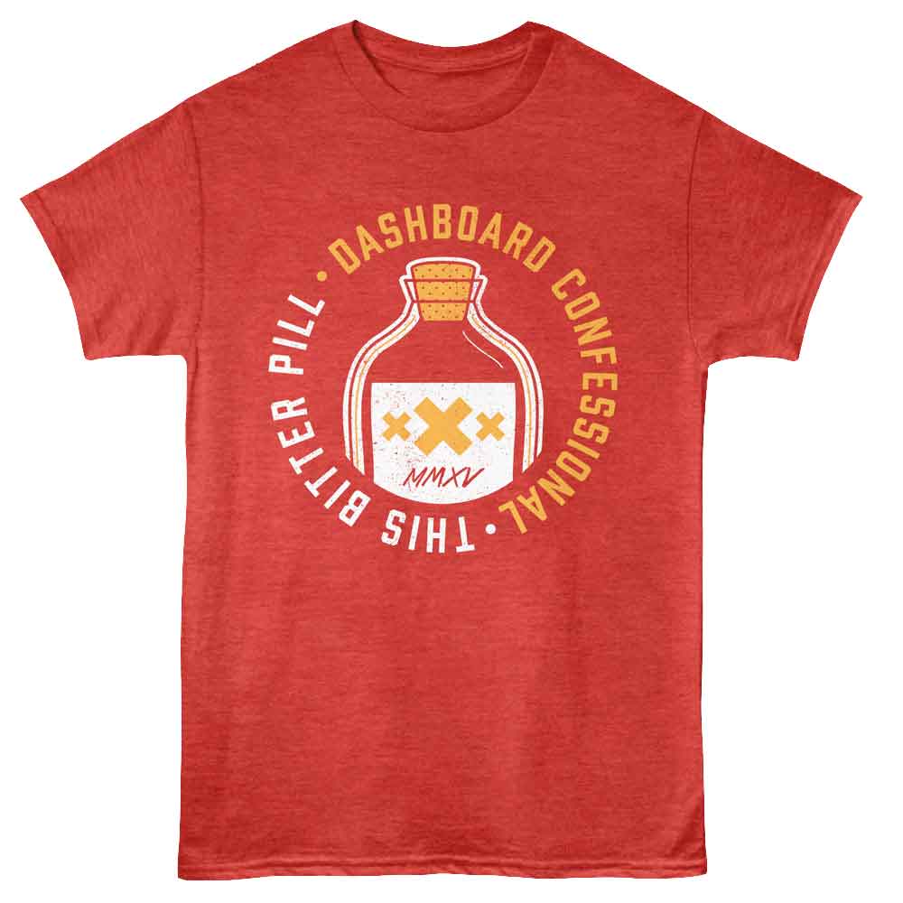 DASHBOARD CONFESSIONAL - THE BITTER PILL SHIRT