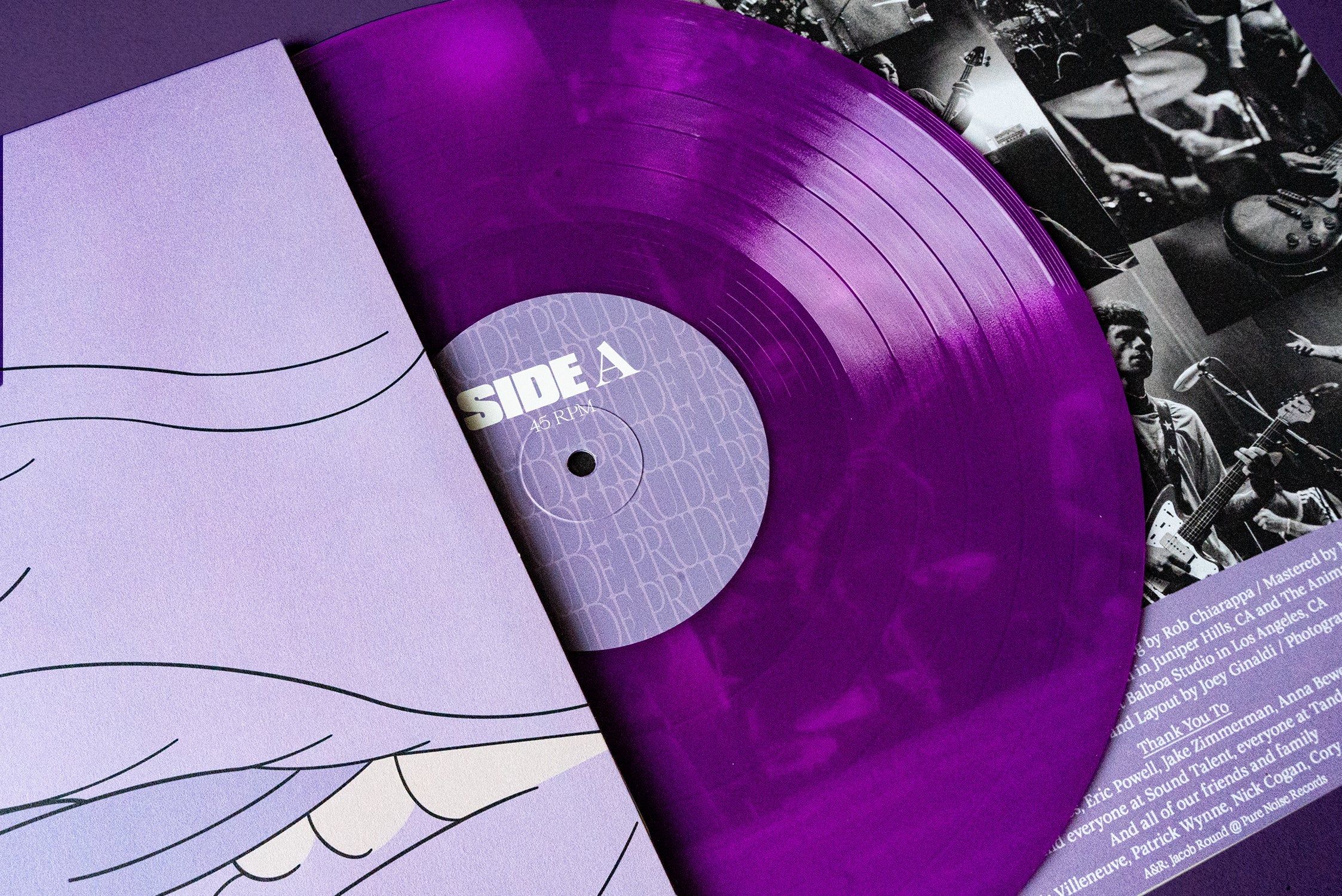 DRUG CHURCH ‘PRUDE’ LP - EXCLUSIVE - LTD. 300 - NEON VIOLET
