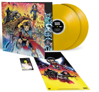 DC DARK NIGHTS: DEATH METAL SOUNTRACK 2LP BUNDLE (Red or Yellow Vinyl, Limited to 500 Each)