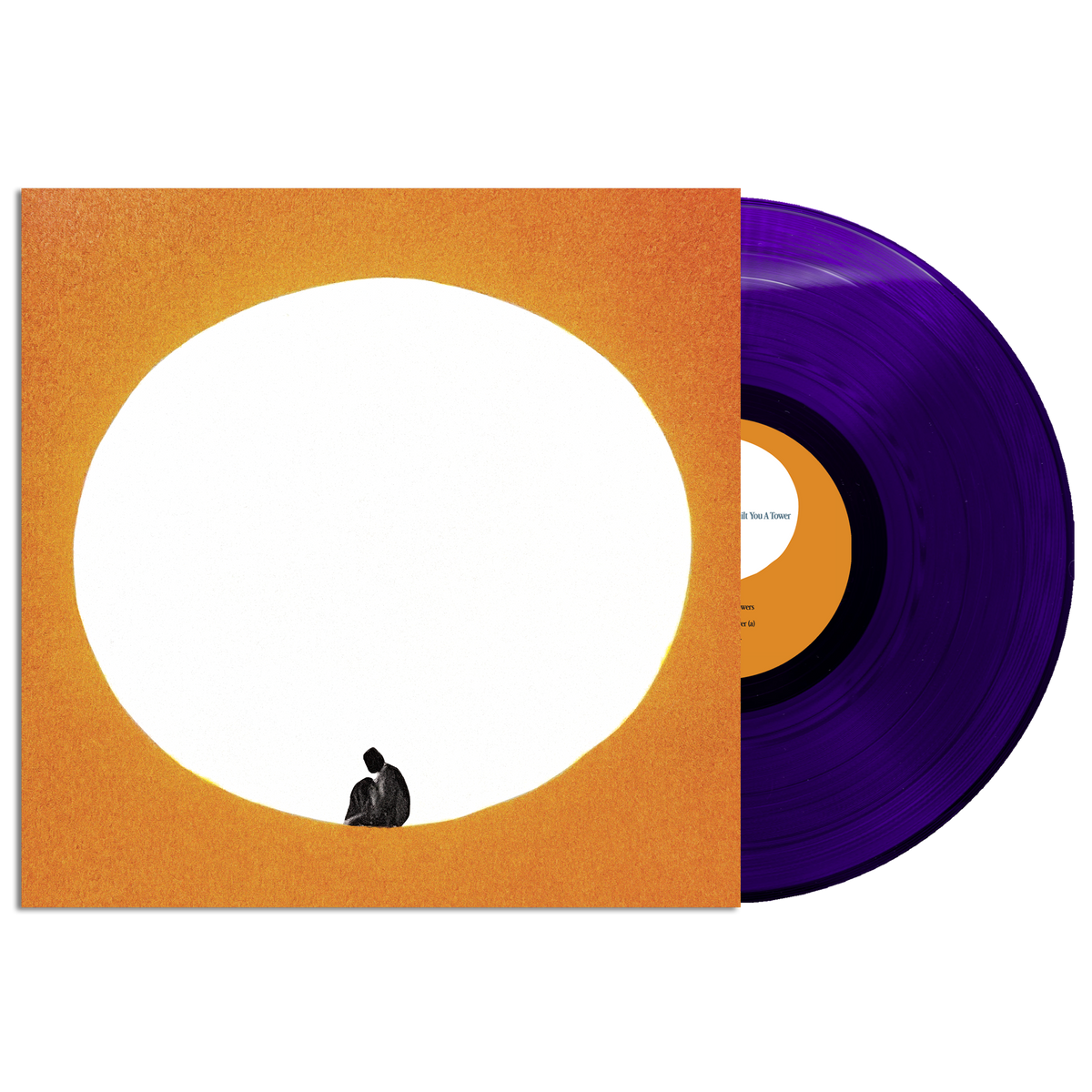 DEATH CAB FOR CUTIE 'I BUILT YOU A TOWER' LP - EXCLUSIVE - LTD. 500 - CLEAR PURPLE