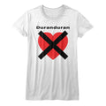 DURAN DURAN - HEARTX LADIES SHIRT