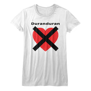 DURAN DURAN - HEARTX LADIES SHIRT