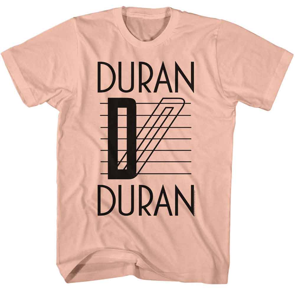 DURAN DURAN - LINES LOGO SHIRT