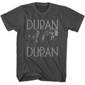 DURAN DURAN - 7 AND TRT PHOTO MONOTONE SHIRT