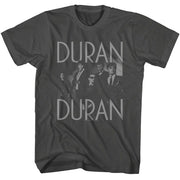 DURAN DURAN - 7 AND TRT PHOTO MONOTONE SHIRT