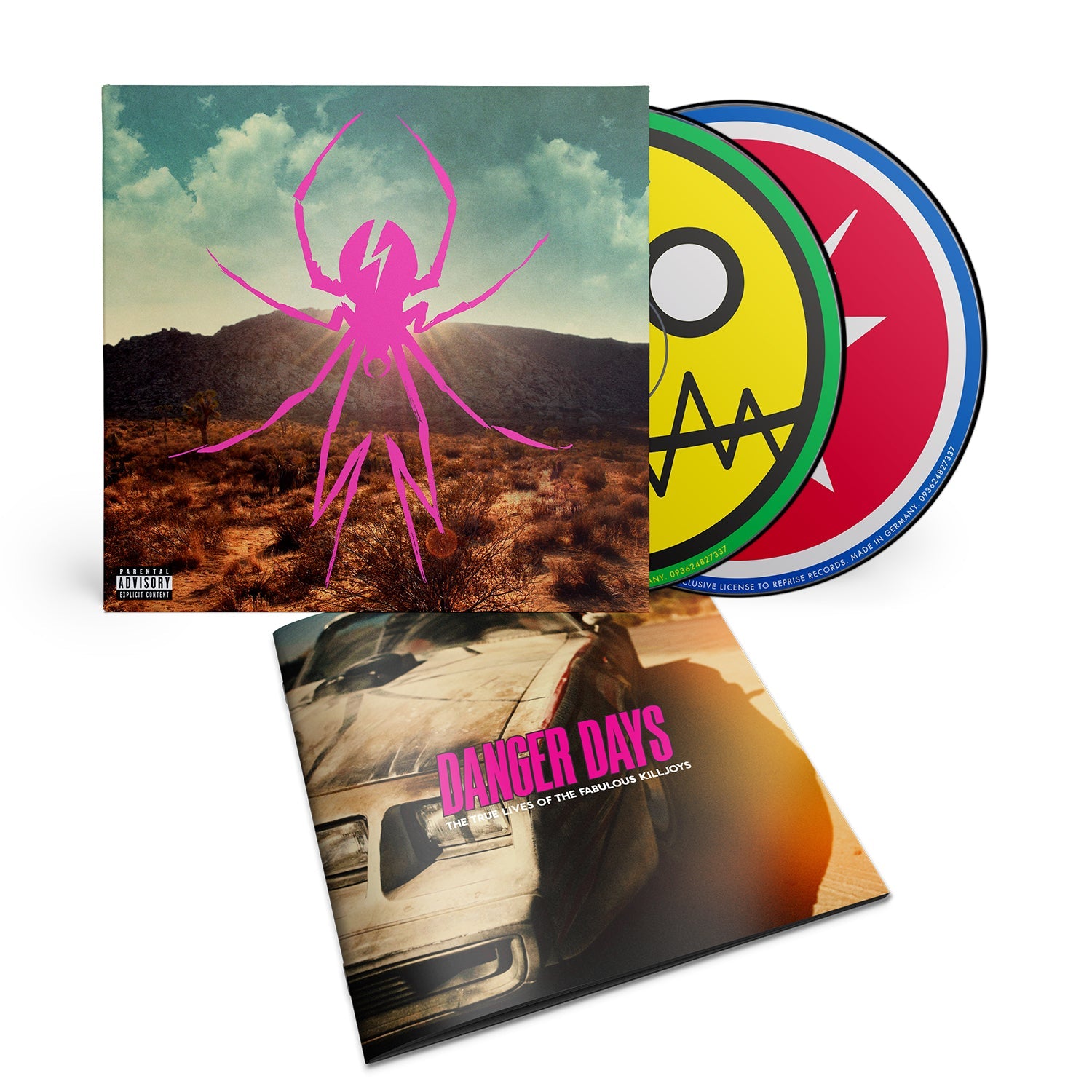 MY CHEMICAL ROMANCE 'DANGER DAYS: TRUE LIVES OF THE FABULOUS KILLJOYS' 2CD - DELUXE
