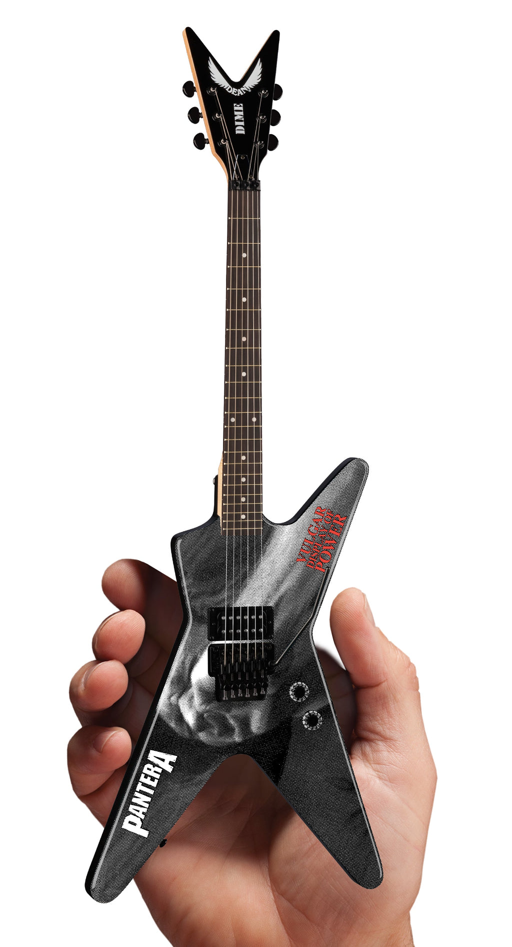 PANTERA - DEAN DIMEBAG - VULGAR DISPLAY MINI GUITAR ' 333 MADE