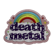 DEATH METAL RAINBOW PATCH