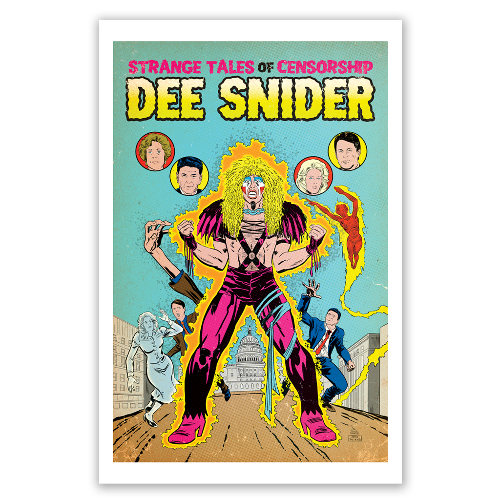 DEE SNIDER: HE'S NOT GONNA TAKE IT GRAPHIC NOVEL - SIGNED DELUXE BUNDLE