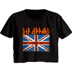 DEF LEPPARD - LEOPARD FLAG LADIES SHIRT