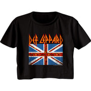 DEF LEPPARD - LEOPARD FLAG LADIES SHIRT