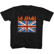 DEF LEPPARD - LEOPARD FLAG TODDLER SHIRT