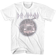 DEF LEPPARD - PINKTRUCKBLUE SHIRT
