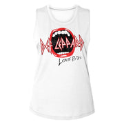 DEF LEPPARD - MOUTH LADIES SHIRT