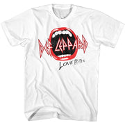DEF LEPPARD - MOUTH SHIRT