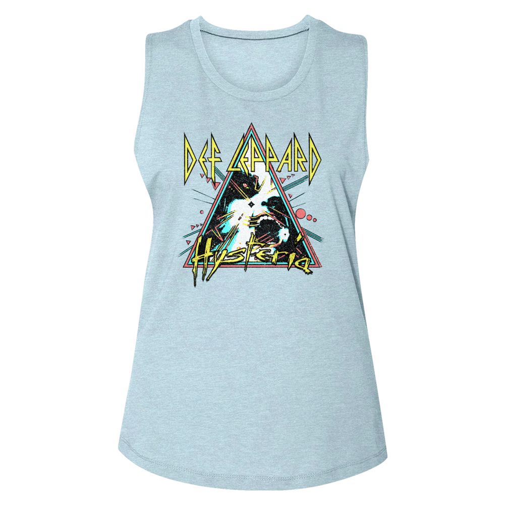 DEF LEPPARD - HYSTERIA TRIANGLE LADIES SHIRT